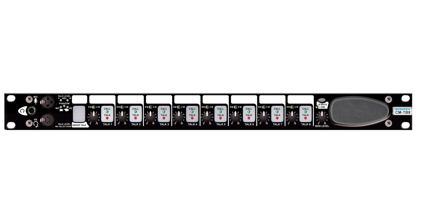 Sonifex CM-TB8 | 8 Channel Talkback Control Unit