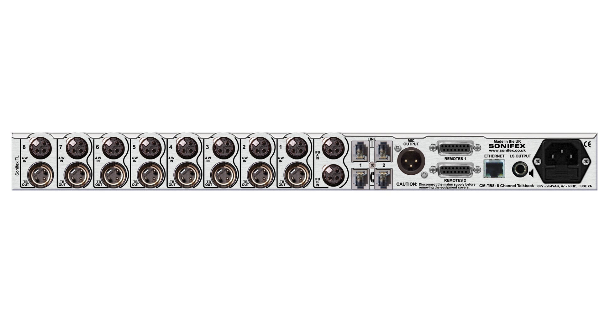 Sonifex CM-TB8 | 8 Channel Talkback Control Unit