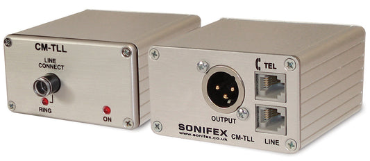 Sonifex CM-TLL | Line Powered Telephone Line Listen Unit