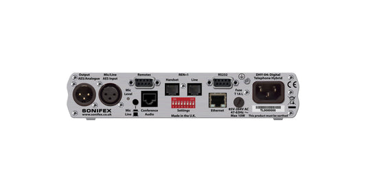 Sonifex DHY-04 | Single Automatic Digital TBU, AES/EBU & Analogue I/O With Ethernet.