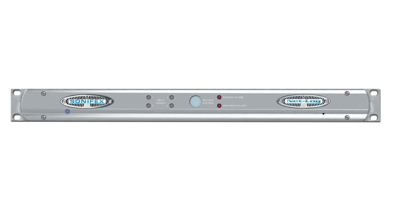 Sonifex NET-LOG-01-2TB | Net-Log 4 Channel Audio Logger With 1TB HDD