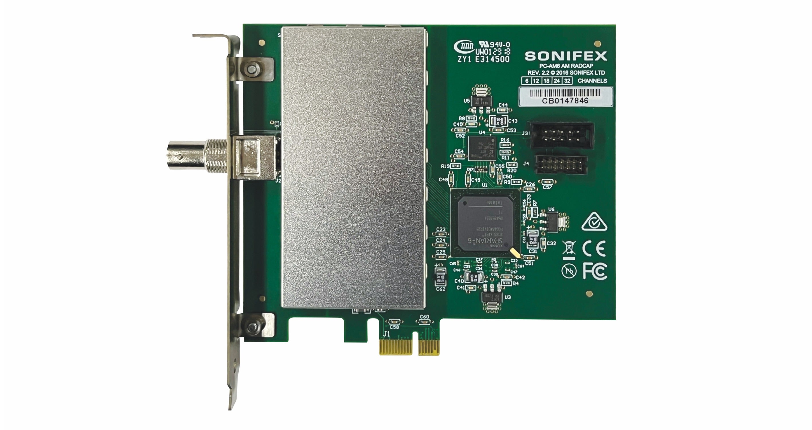 Sonifex PC-AM12 | AM PCIe Radio Capture Card - 12 Channel – tvpro.lt ...