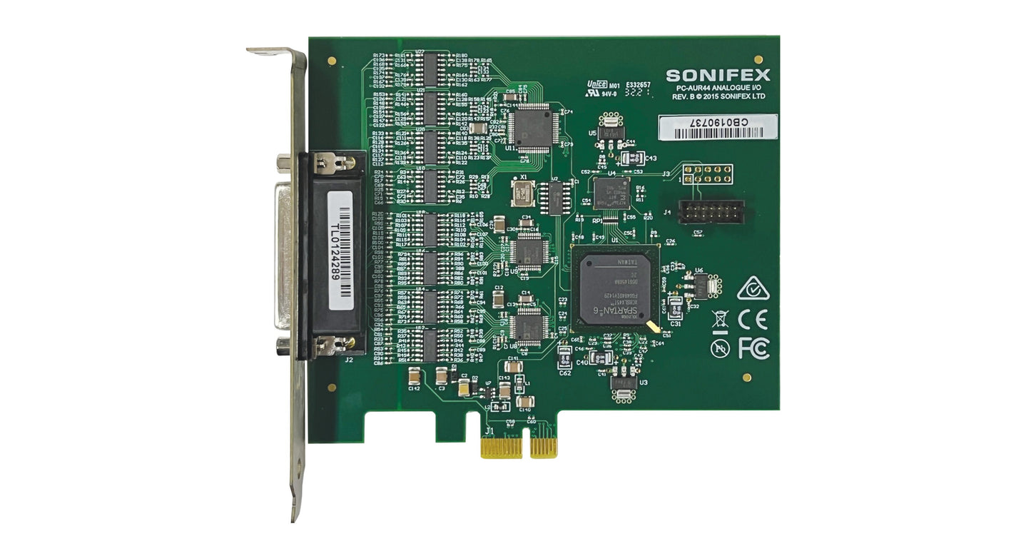 Sonifex PC-AUR44 | Auricon 4.4 PCIe Analogue Sound Card