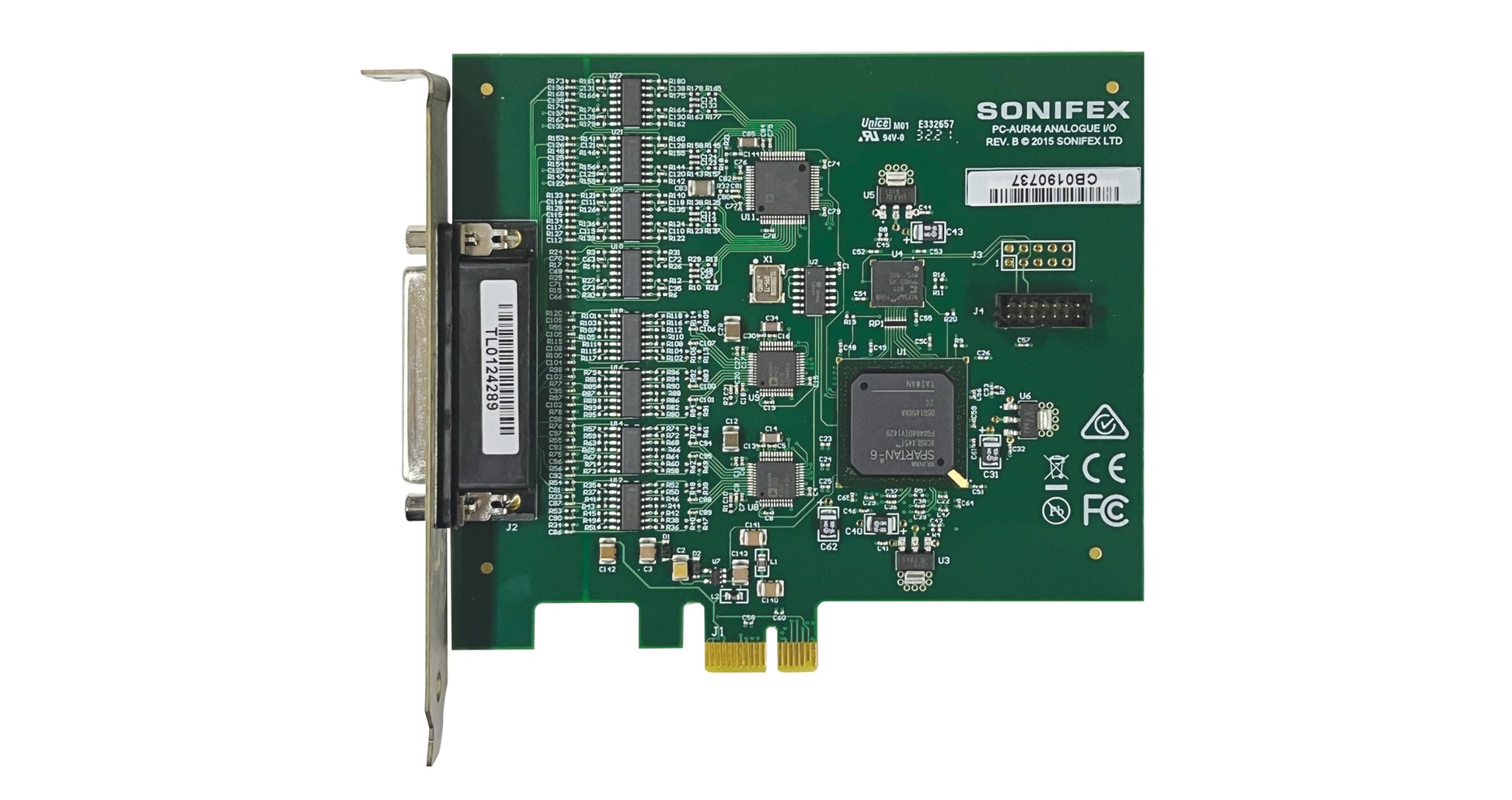Sonifex PC-AUR44 | Auricon 4.4 PCIe Analogue Sound Card