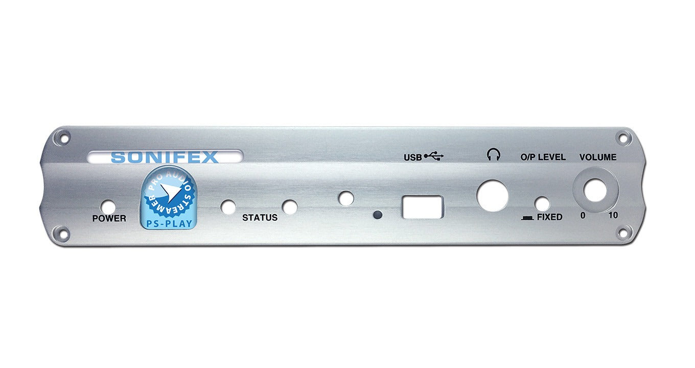Sonifex PS-PLAYCON | Front panel kit to convert PS-PLAYS to PS-PLAY