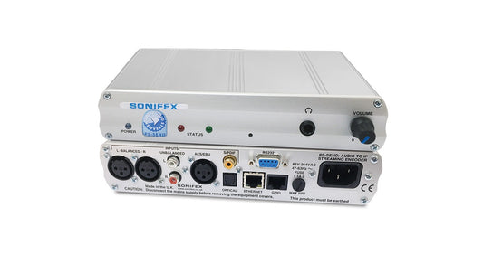 Sonifex PS-SEND-SD | Audio to IP Streaming Encoder Silence Detect