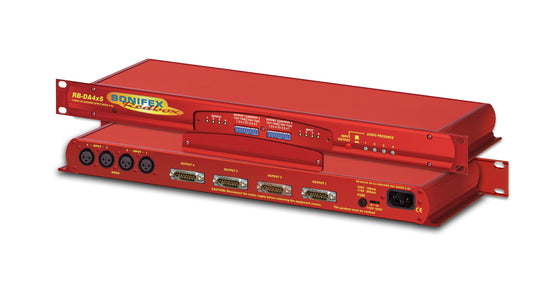 Sonifex RB-DA4X5 | 4 Input, 4 x 5 Output Distribution Amplifier/Mixer