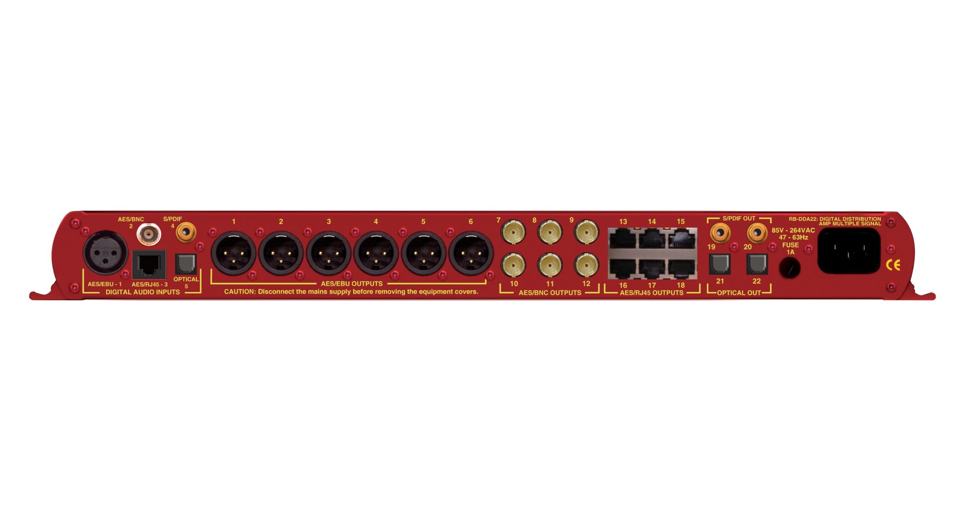 Sonifex RB-DDA22 | Digital Audio Distribution Amplifier With Multiple Outputs