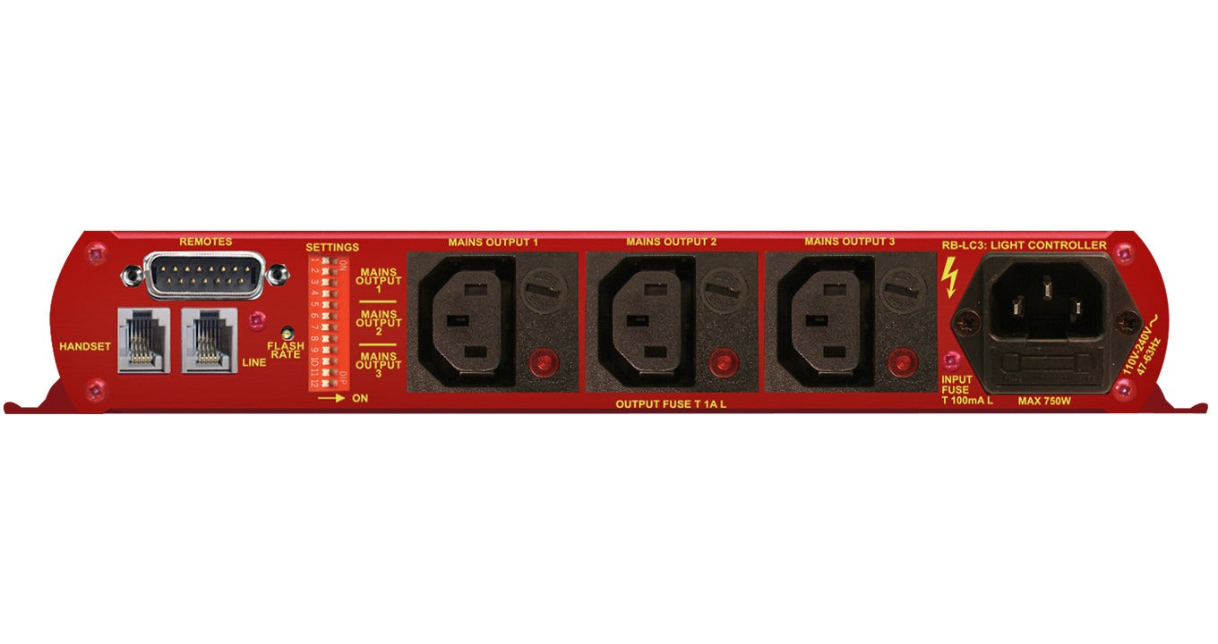 Sonifex RB-LC3 | 3 Way Light/Power Controller