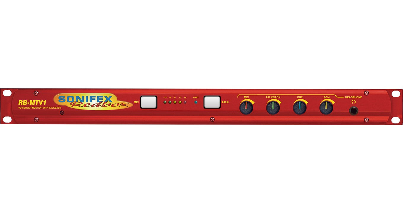 Sonifex RB-MTV1 | Voiceover Monitor with Talkback