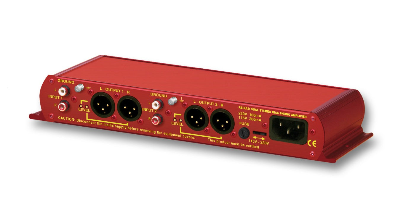 Sonifex RB-PA2 | Dual Stereo RIAA Phono Amplifier