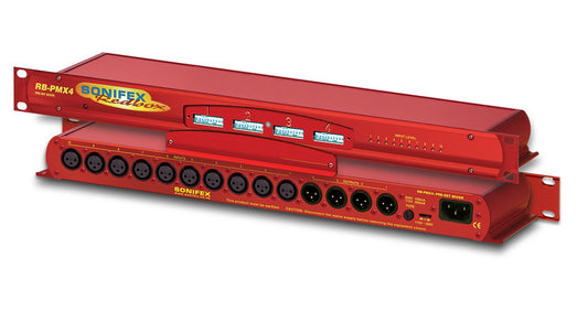 Sonifex RB-PMX4 | 10 Input, 4 Output Analogue Pre-set Mixer