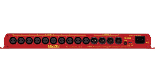 Sonifex RB-PMX4 | 10 Input, 4 Output Analogue Pre-set Mixer