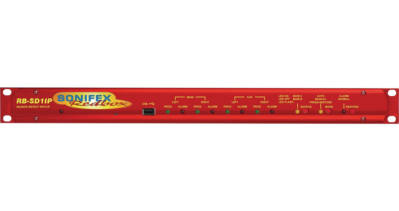 Sonifex RB-SD1IP | Silence Detection Unit With Ethernet & USB