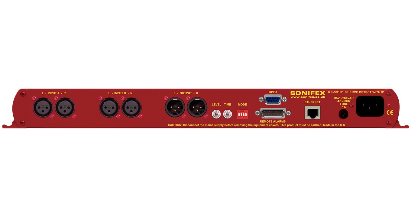 Sonifex RB-SD1IP | Silence Detection Unit With Ethernet & USB