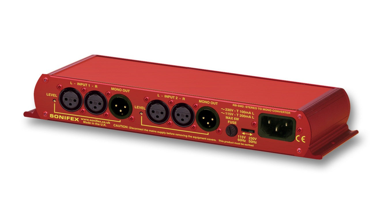 Sonifex RB-SM2 | Dual Stereo to Mono Converter