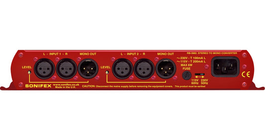 Sonifex RB-SM2 | Dual Stereo to Mono Converter