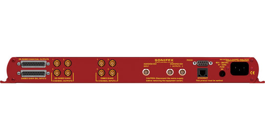 Sonifex RB-VHCMA4 | 3G/HD/SD-SDI Embedder & De-Embedder, 4 Channel Analogue I/O