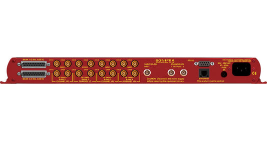 Sonifex RB-VHCMD16 | 3G/HD/SD-SDI Embedder & De-Embedder, 16 Channel Digital I/O