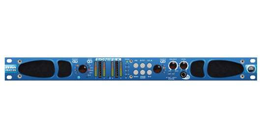 Sonifex RM-4C8 | Reference Monitor, 4 LED Meters, 8 Channel Inputs, Dual Select