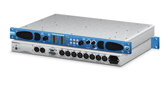 Sonifex RM-4C8 | Reference Monitor, 4 LED Meters, 8 Channel Inputs, Dual Select