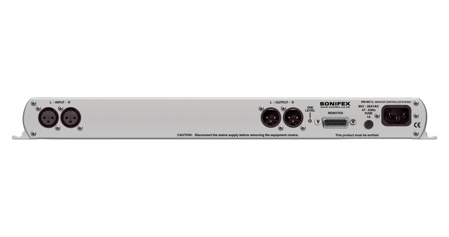 Sonifex RM-MC1L | Monitor Controller Single Stereo Input With Light Control