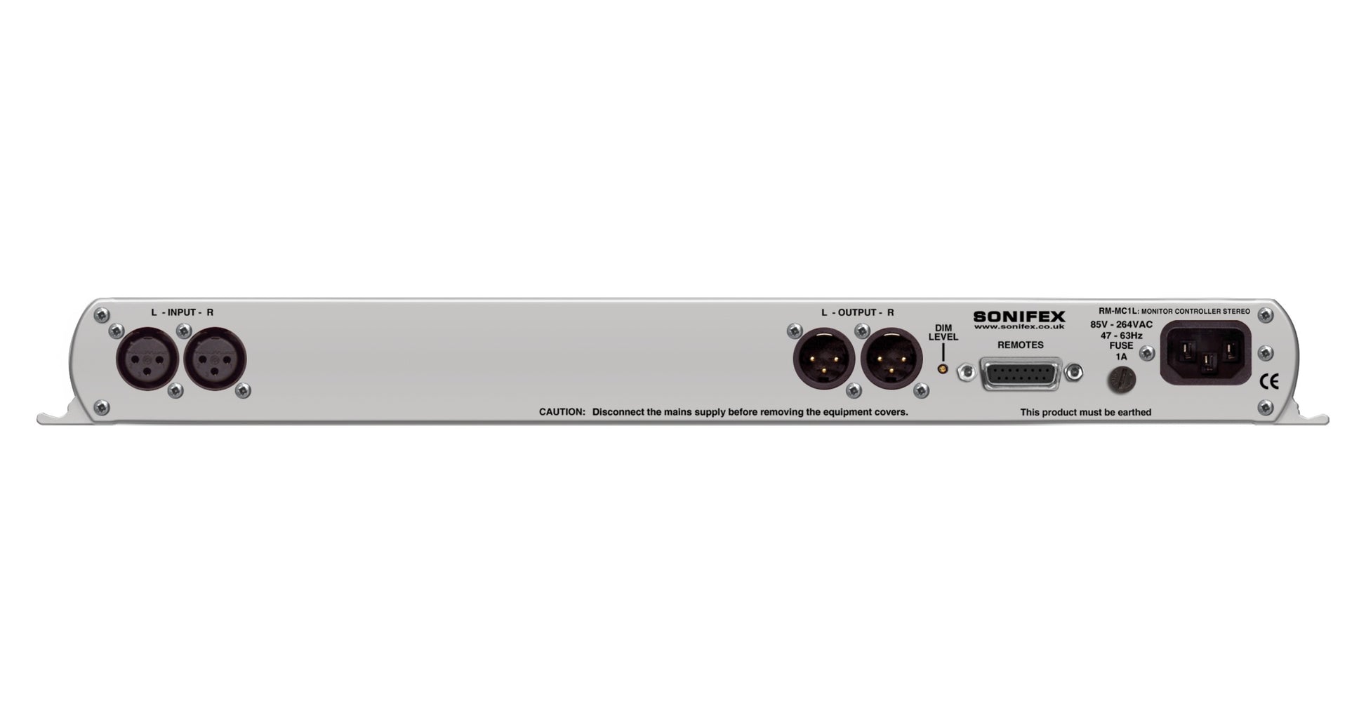 Sonifex RM-MC1L | Monitor Controller Single Stereo Input With Light Control