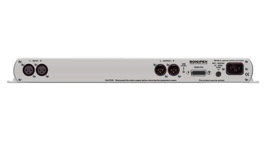 Sonifex RM-MC1L | Monitor Controller Single Stereo Input With Light Control