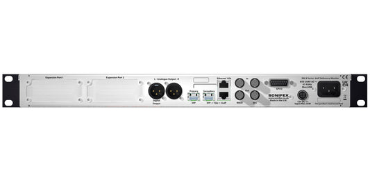 Sonifex RM-X-64-DNT | 64 Channel Dante & MADI Reference Monitor, with Input Expansion