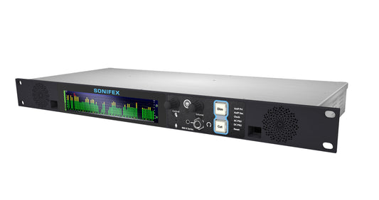 Sonifex RM-X-64-RAV | Coming Soon - 64 Channel RAVENNA/AES67 & MADI Reference Monitor, with Input Expansion