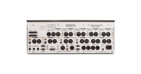Sonifex S1 | Radio Broadcast Mixer, 10 Channel Analogue\Digital