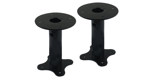 Sonifex SOL-MS21 | S2 Solutions Monitor Speaker Stands, 21cm High, Black, Pair