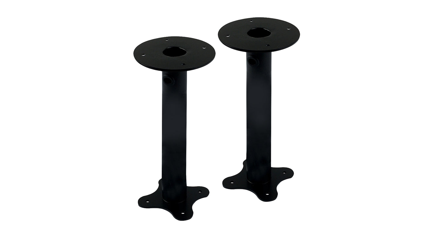Sonifex SOL-MS40 | S2 Solutions Monitor Speaker Stands, 40cm High, Black, Pair