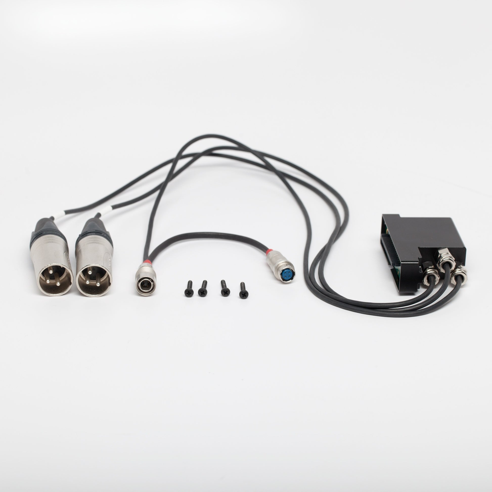 Sound Devices A-XLR | 2 x XLR3M & 4-pin Hirose hardwired A20-RX adaptor