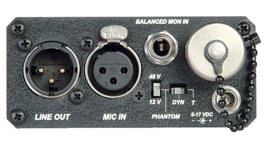 Sound Devices MM-1 | Battery-powered mic pre with headphone monitoring