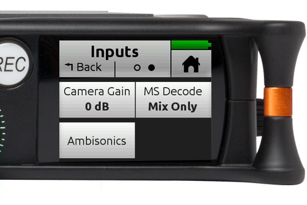 Sound Devices MixPre-6 Ambisonics | AMBEO VR recording & playback. MixPre-6 1st generation