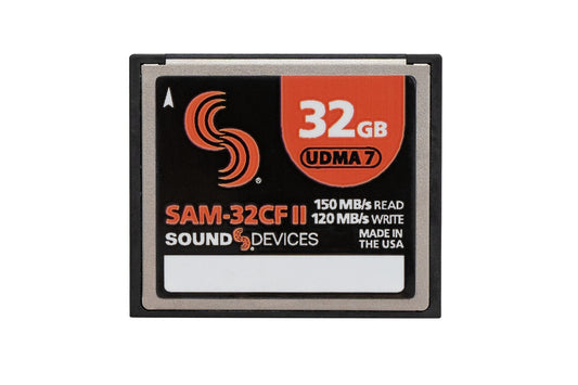 Sound Devices SAM-32CF II | 32GB CF card