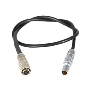 Teradek 12" 2-Pin Connector to 4 pin Hirose Cable
