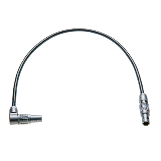 Teradek 4-pin Connector Right Angle to 4-pin Connector Cable 13in (33cm)