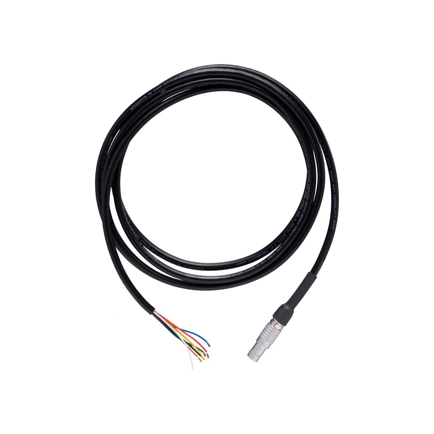 Teradek 7-pin CCU Cable Custom (7-Pin Circular to Flying Leads) / 72 inch / 183 cm