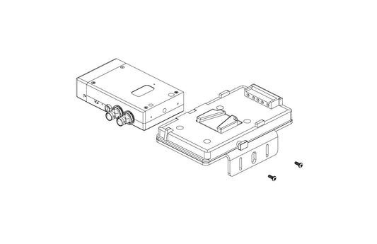 Teradek BIT-764 Single V Mount Battery Plate for BOLT Transmitter