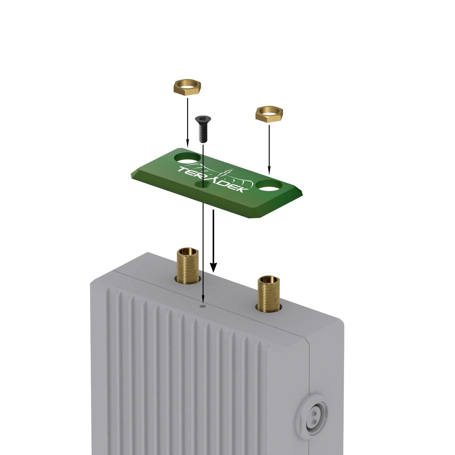 Teradek Bolt Accessory Identification Color Plates (For Bolt 1000/3000) Transmitter / Green