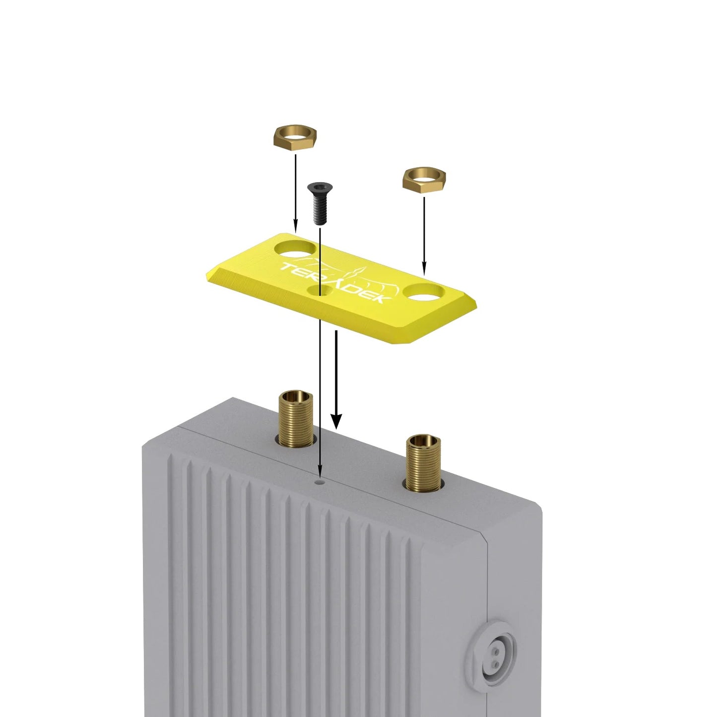 Teradek Bolt Accessory Identification Color Plates (For Bolt 1000/3000) Transmitter / Yellow