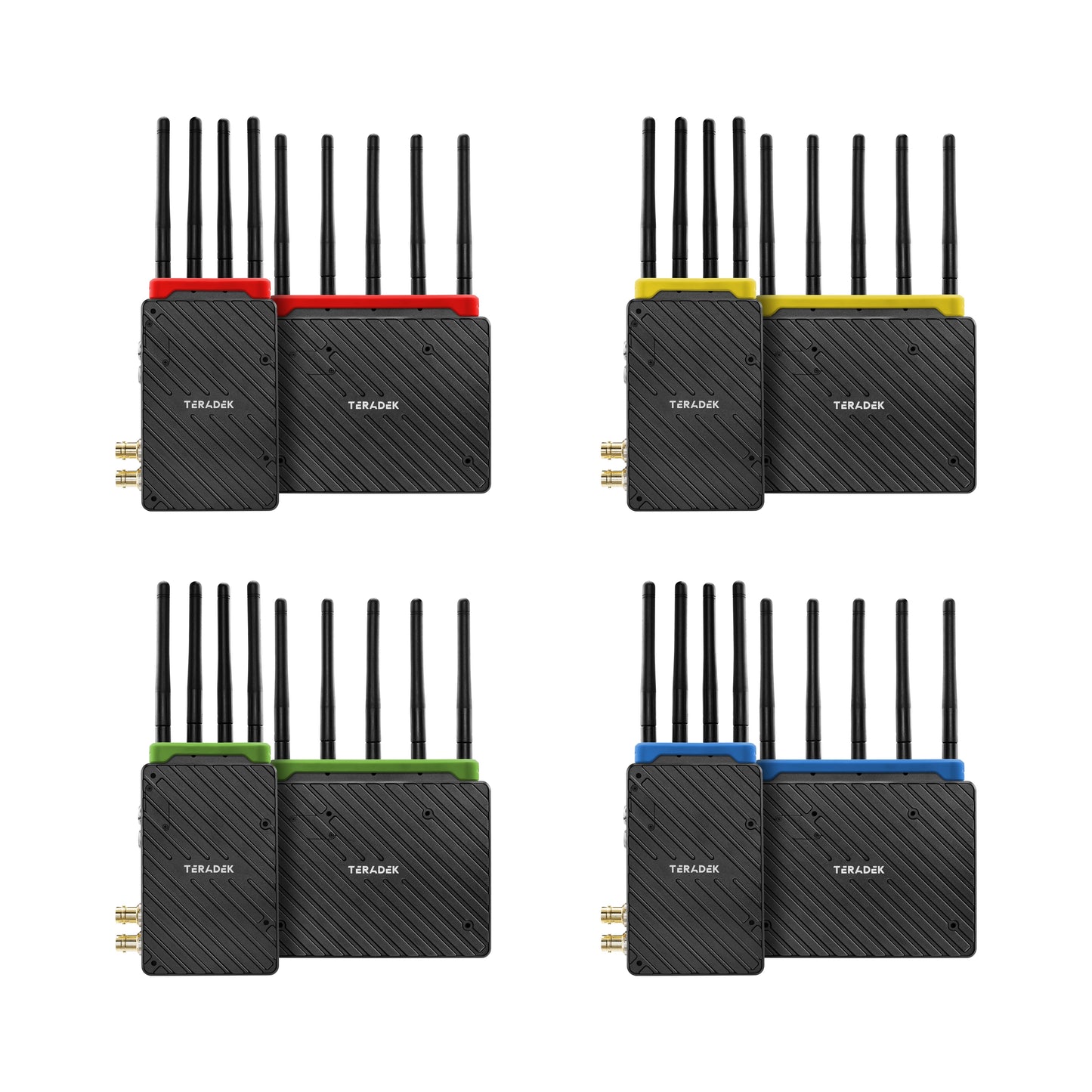 Teradek Color Bands For Bolt 6 XT / Color Pack 1 / 4 Colors TX/RX