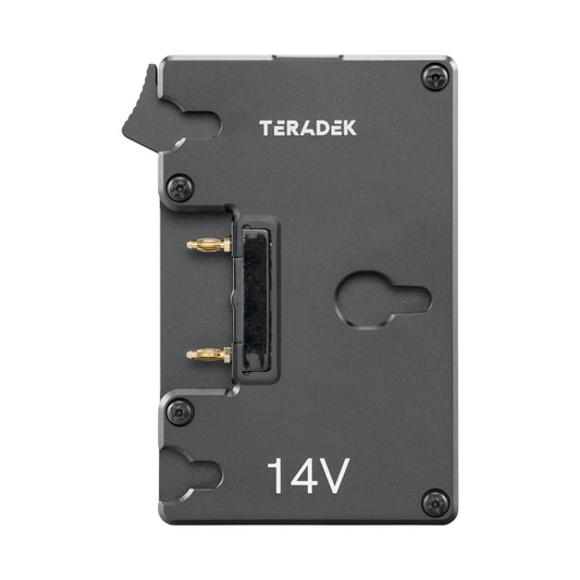 Teradek Pro Battery Plate (14V) Gold Mount / Female - Battery Side