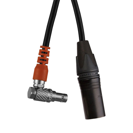 Teradek RT MDR.M Power Cable - 4pin XLR (s) to 2pin (r/a) (15in/40cm) 21in (53cm)