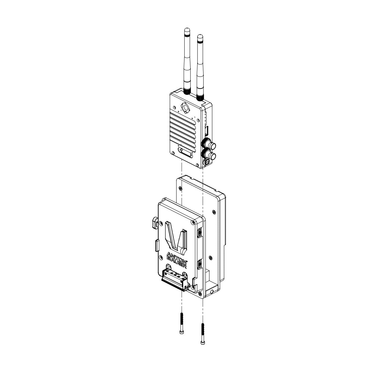 Teradek V-Mount Plate - Bolt XT 1000/3000