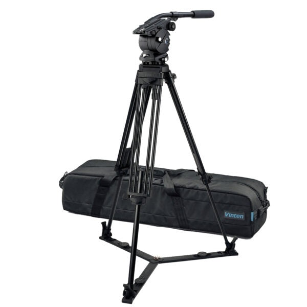 Vinten Vision 8AS 2-Stage Aluminium Tripod System with Ground Spreader