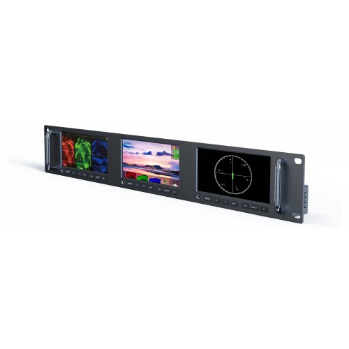 Lilliput RM-503S - 3x 5" Panel 19" Rack Mount Monitor