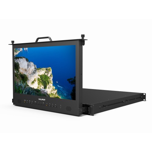 Lilliput RM-1730S - 17.3" 1U Rackmounted Drawer Monitor with HDMI / SDI Input